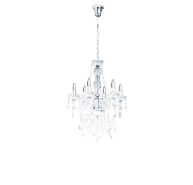 LUSTRE NICE 6 TRANSPARENTE STARTEC