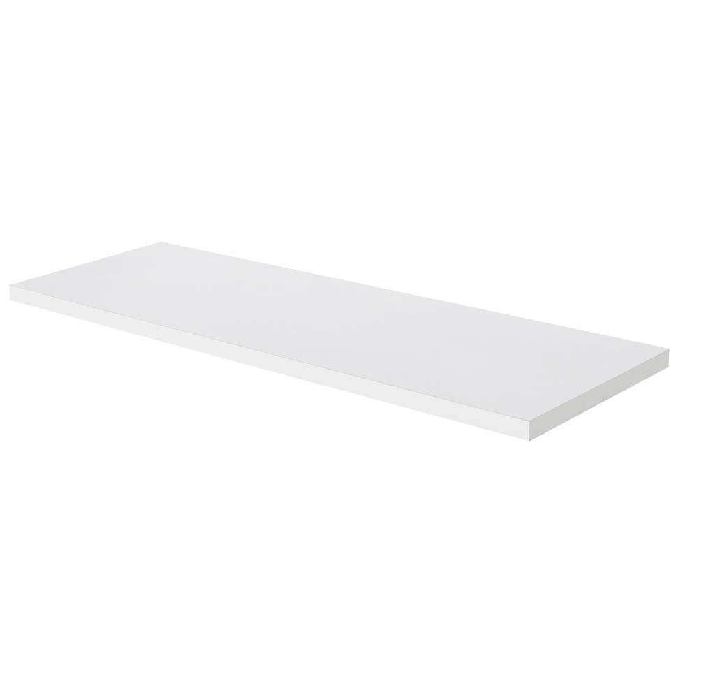 PRATELEIRA RETA 99 X 30 CM SLIM BRANCA 0376