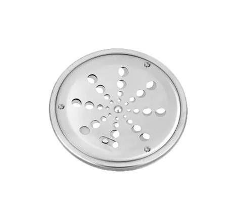 GRELHA INOX SIMPLES REDONDA 15 CM 0849 TECNOTRAVA