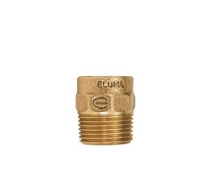CONECTOR MACHO 28 MM X 1"  ELUMA