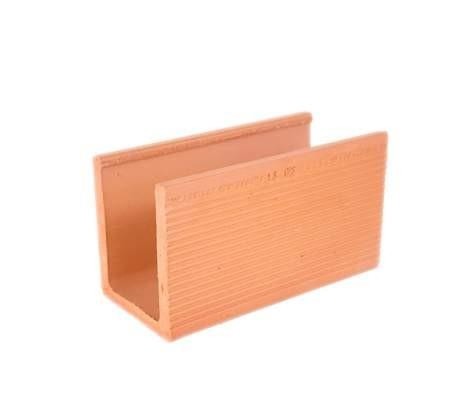 CANALETA DE CERAMICA 11.5 X 14 X 24