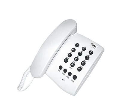 TELEFONE PLUS BRANCO COM CHAVE UNITEL