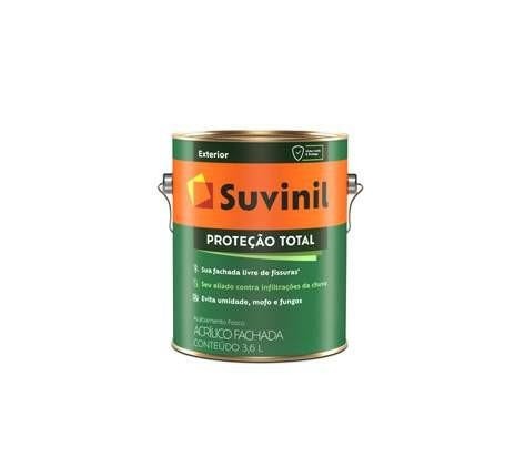 ACRILICO MICROFISSURA FACHADA BRANCO SULVIN