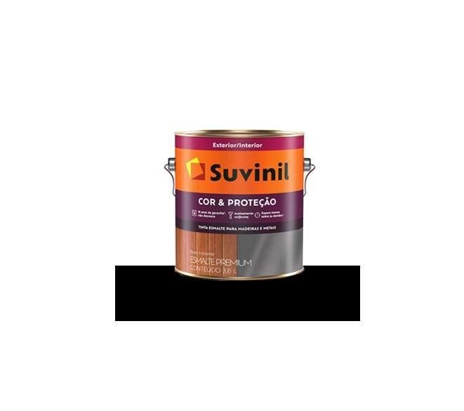 ESMALTE SINTETICO BRILHANTE PRETO SUVINIL