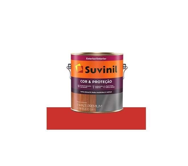 ESMALTE SINTETICO BRILHANTE VERMELHO SUVINIL