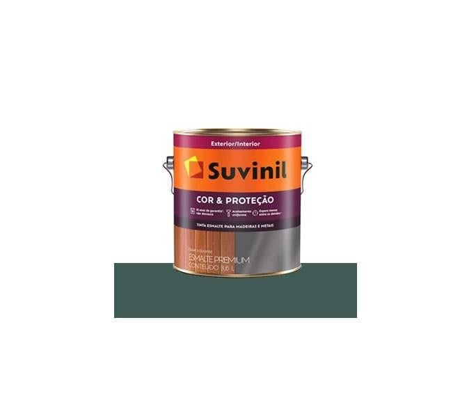 ESMALTE SINTETICO BRILHANTE VERDE COLONIAL SUVINIL