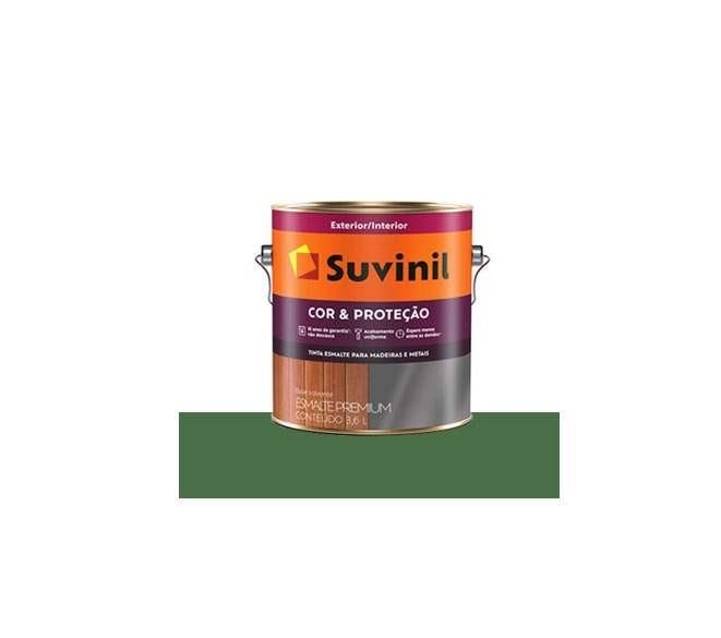 ESMALTE SINTETICO BRILHANTE VERDE FOLHA SUVINIL