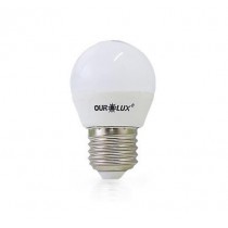 LAMPADA SUPER LED 4W BOLINHA BRANCA 20000 OUROLUX