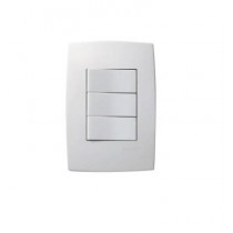 INTERRUPTOR 3 PARALELOS 613106 PIAL PLUS