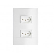 PRM 4424721 CONJUNTO 2 TOMADAS 2P+T 10A 250V SCHNEIDER