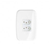 PRM 0725 CONJUNTO 2 TOMADAS 2P+T 10A SCHNEIDER