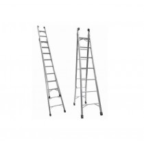 ESCADA DUPLA DE ALUMINIO 7 DEGRAUS 2.20 X 3.90