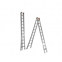 ESCADA DUPLA DE ALUMINIO 10 DEGRAUS 3.10 X 5.70