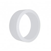 NICHO REDONDO 30 X 20 CM BRANCO COM PRATELEIRA 1161