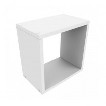 CUBO MODULAR 28.5 X 28.5 X 17.5 CM BRANCO 0638