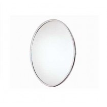 ESPELHO OVAL COM ALUMINIO LB3