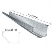 CALHA COLONIAL 28 GALVANIZADO