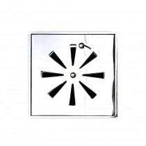 CONJUNTO GRELHA PARA GRELHA REGULAVEL QUADRADA 15 CM POLIDO