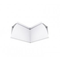 CANTO INTERNO PARA ACABAMENTO MOLDURA PVC BRANCO