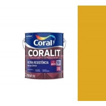 ESMALTE SINTETICO ALTO BRILHO AMARELO TRATOR CORALIT