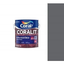 ESMALTE SINTETICO ALTO BRILHO CINZA ESCURO CORALIT