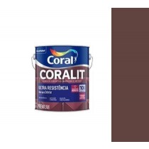 ESMALTE SINTETICO ALTO BRILHO MARROM CORALIT