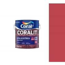 ESMALTE SINTETICO ALTO BRILHO VERMELHO CORALIT