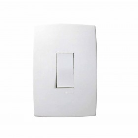 INTERRUPTOR SIMPLES VERTICAL 611100 PIAL PLUS