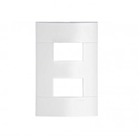 PRM 44221 PLACA 4X2 2 POSTOS SEPARADOS SCHNEIDER