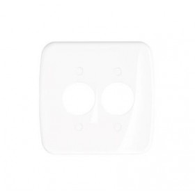 PRM 04554 PLACA 4X4 1 REDONDO + 1 REDONDO SCHNEIDER