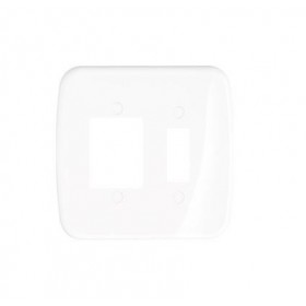 PRM 04134 PLACA 4X4 1+3 POSTOS  SCHNEIDER