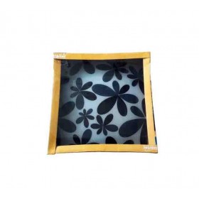 PLAFON QUADRADO FLOWER 30 CM  STARTEC