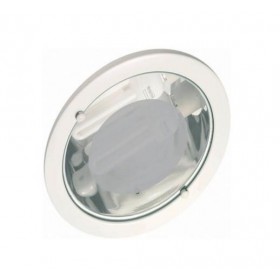 LUMINARIA DE EMBUTIR REDONDA COM VIDRO GRANDE