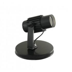 SPOT PRETO PARA 1 LAMPADA