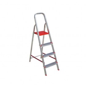 ESCADA DE ALUMINIO 4 DEGRAUS