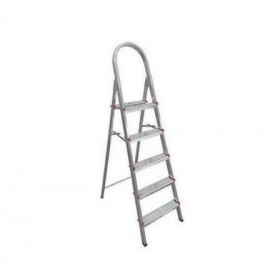 ESCADA DE ALUMINIO 5 DEGRAUS