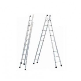 ESCADA DUPLA DE ALUMINIO 9 DEGRAUS 2.80 X 5.10