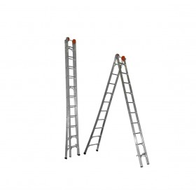 ESCADA DUPLA DE ALUMINIO 10 DEGRAUS 3.10 X 5.70