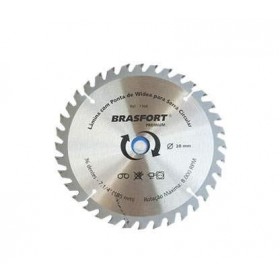 DISCO PARA MADEIRA 36 DENTES 7" 1/4 BRASFORT