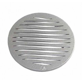 GRELHA ALUMINIO 100MM REDONDA