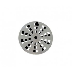GRELHA DE PLASTICO 10 REDONDA COM FECHO CROMADA