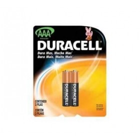 PILHA DURACELL AAA PALITO COM 2 PECAS