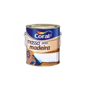 MASSA A OLEO PARA MADEIRA BRANCO CORAL