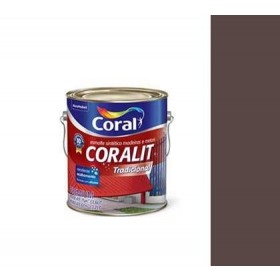 ESMALTE ACETINADO MARROM BARROCO CORAL