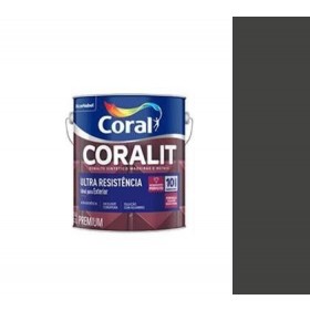 ESMALTE SINTETICO ALTO BRILHO PRETO CORALIT