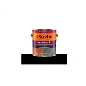 ESMALTE SINTETICO BRILHANTE PRETO SUVINIL