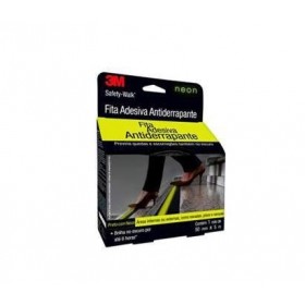 FITA ANTIDERRAPANTE LUMINOSA NEON 3M