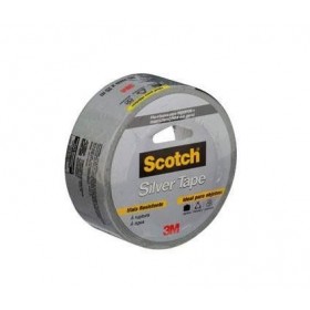 FITA SILVER TAPE TRANSPARENTE 38 MM X 4.57 MTS 3M