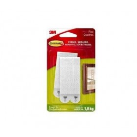 FECHO COMMAND BRANCO GRANDE 3M