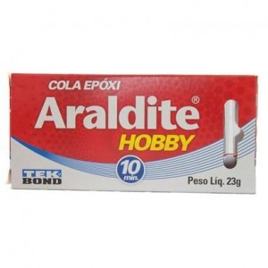 ARALDITE HOBBY SECAGEM RAPIDA 10 MINUTOS